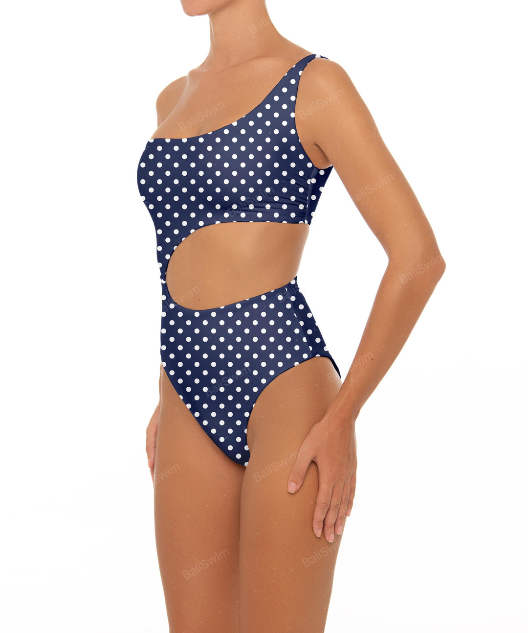 BSWS-S34 One Shoulder Swimsuit