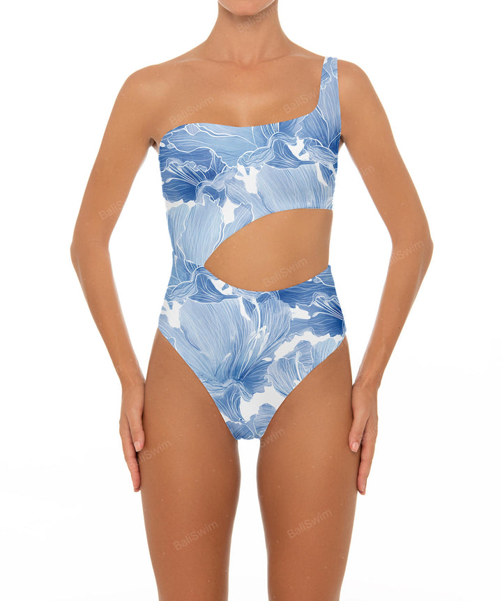 BSWS-S34 One Shoulder Swimsuit