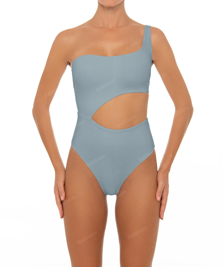 BSWS-S34 One Shoulder Swimsuit