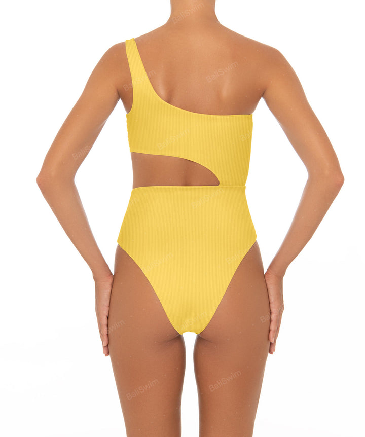 BSWS-S34 One Shoulder Swimsuit