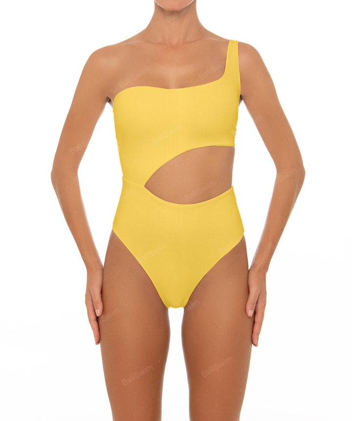 BSWS-S34 One Shoulder Swimsuit