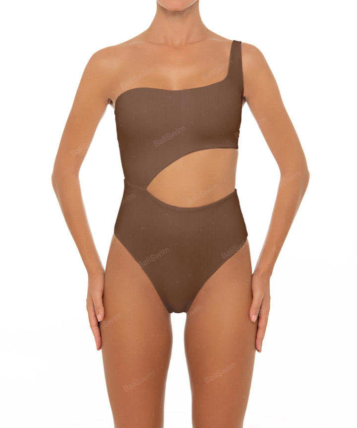 BSWS-S34 One Shoulder Swimsuit