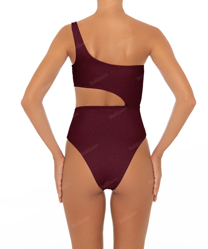 BSWS-S34 One Shoulder Swimsuit