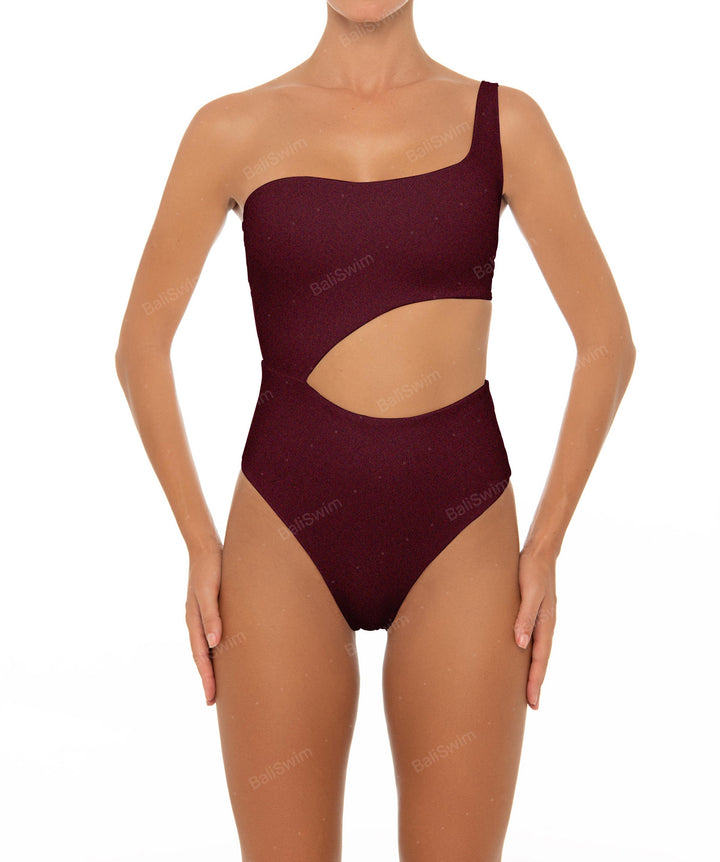 BSWS-S34 One Shoulder Swimsuit