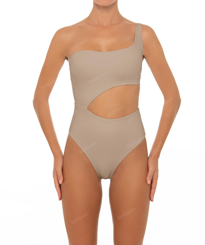 BSWS-S34s One Shoulder Swimsuit