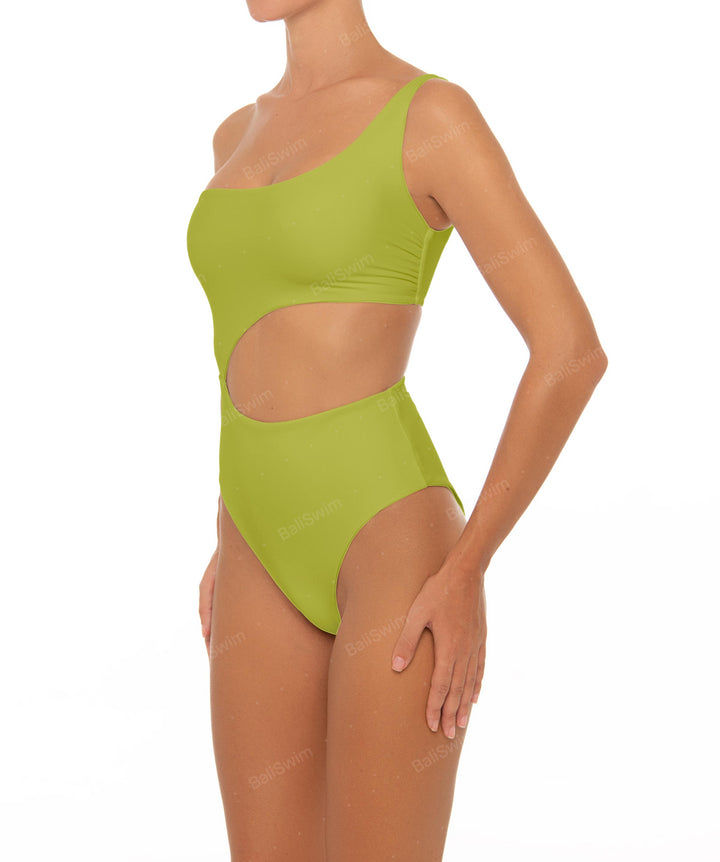 BSWS-S34s One Shoulder Swimsuit