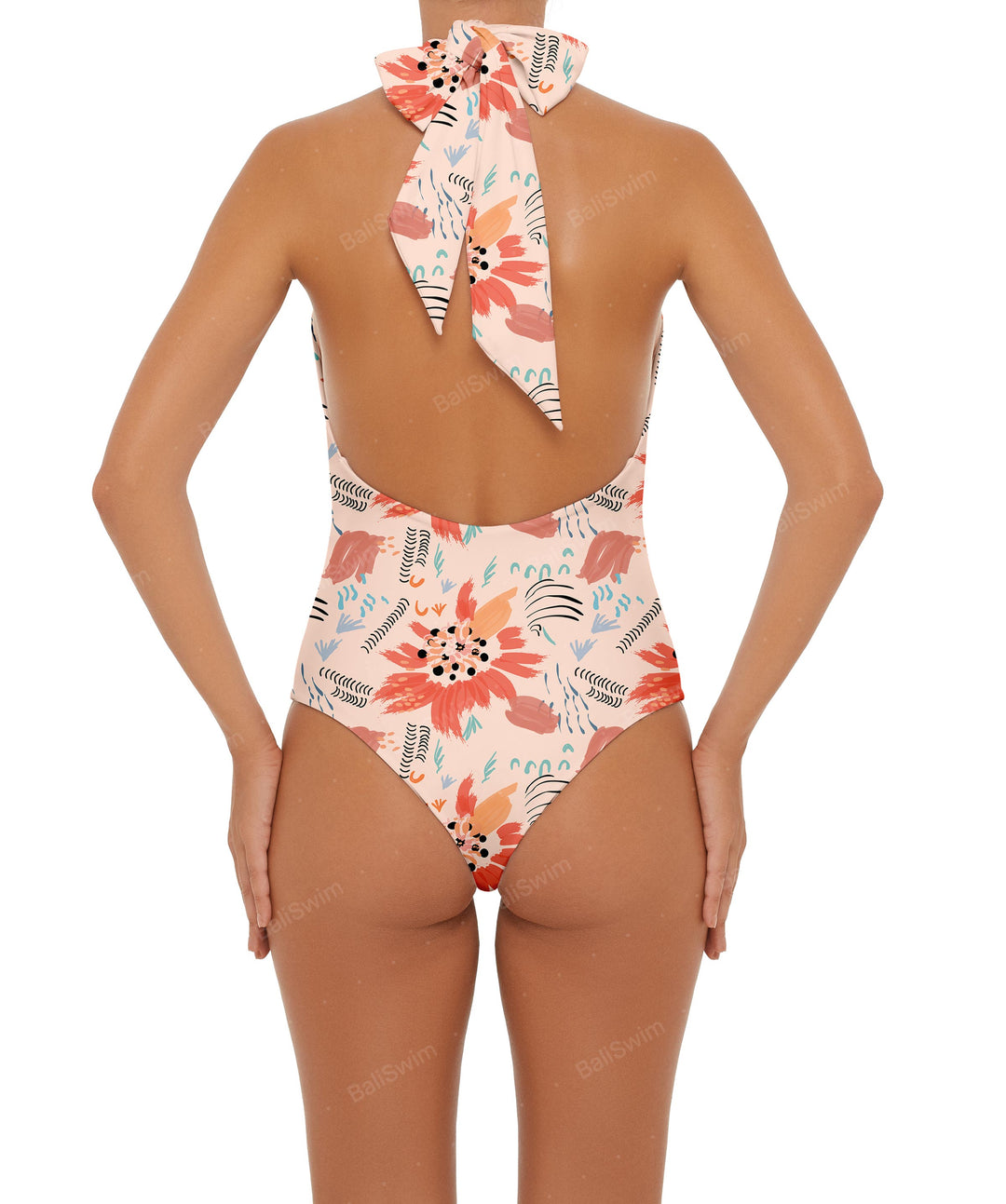 BSWS-S43 Halter One Piece