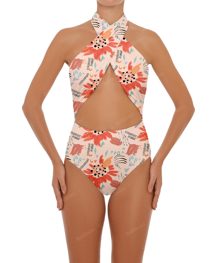 BSWS-S43 Halter One Piece