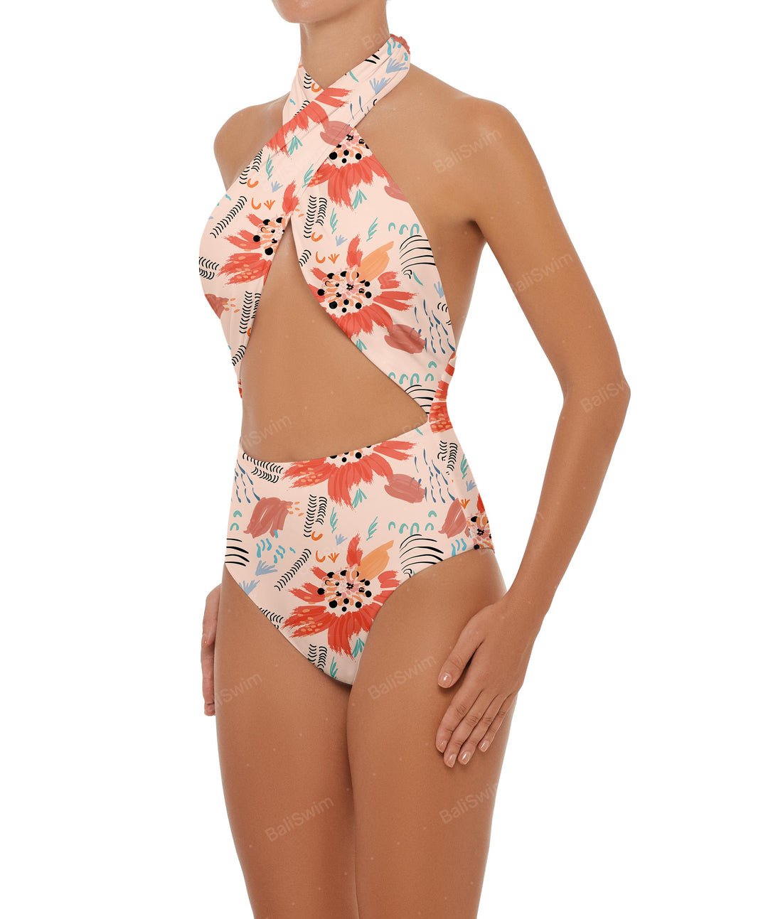 BSWS-S43 Halter One Piece