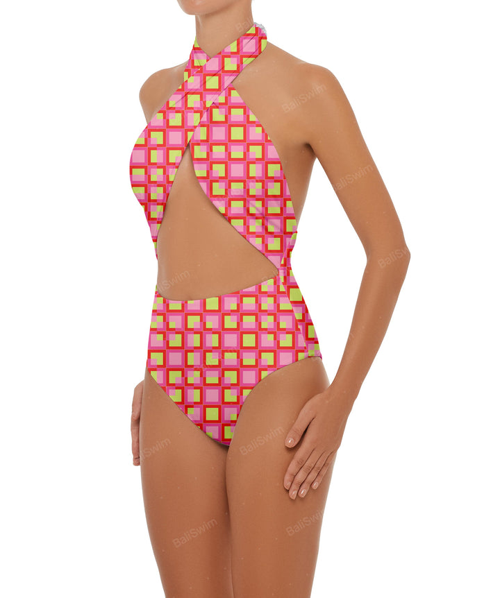 BSWS-S43 Halter One Piece