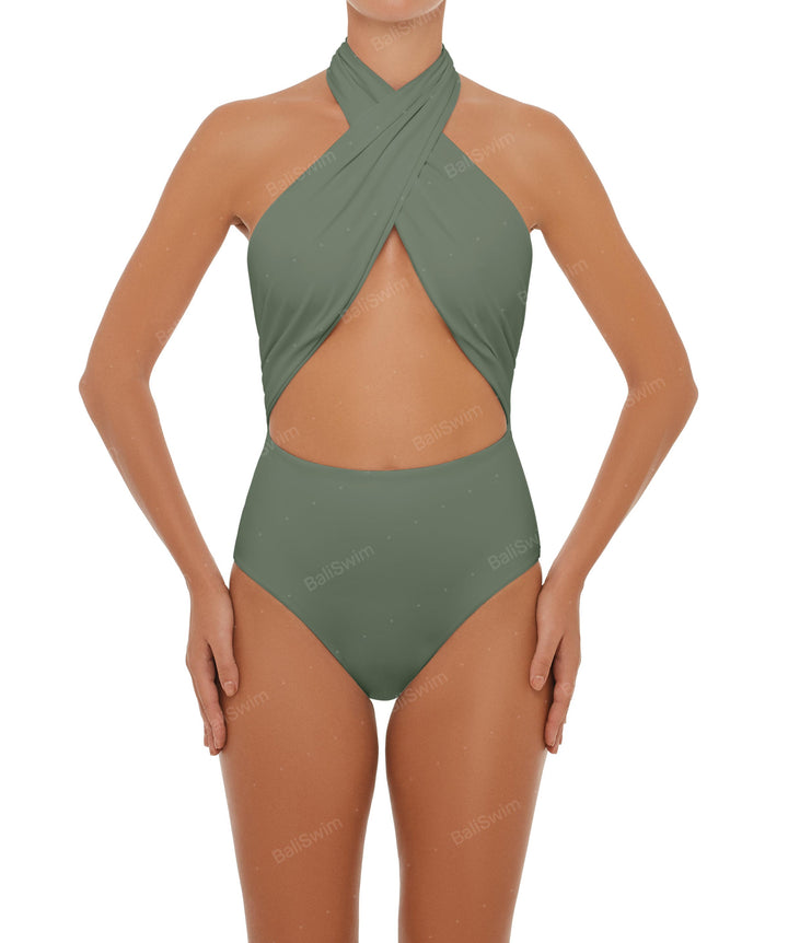 BSWS-S43 Halter One Piece