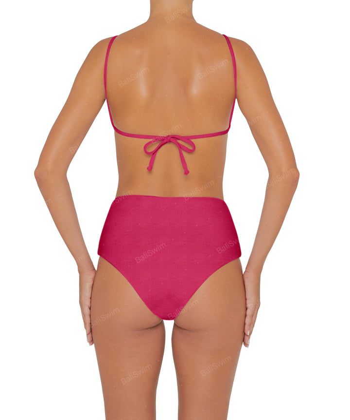 BSWS-S45 Peek a Boo Halter One Piece