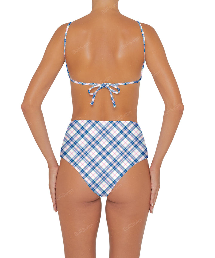 BSWS-S45 Peek a Boo Halter One Piece