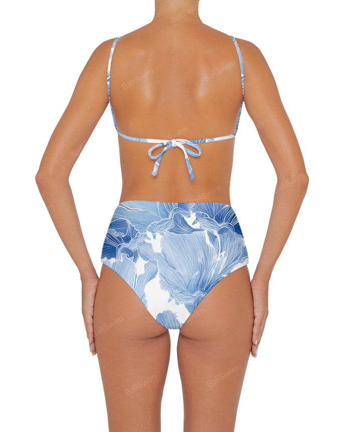 BSWS-S45 Peek a Boo Halter One Piece