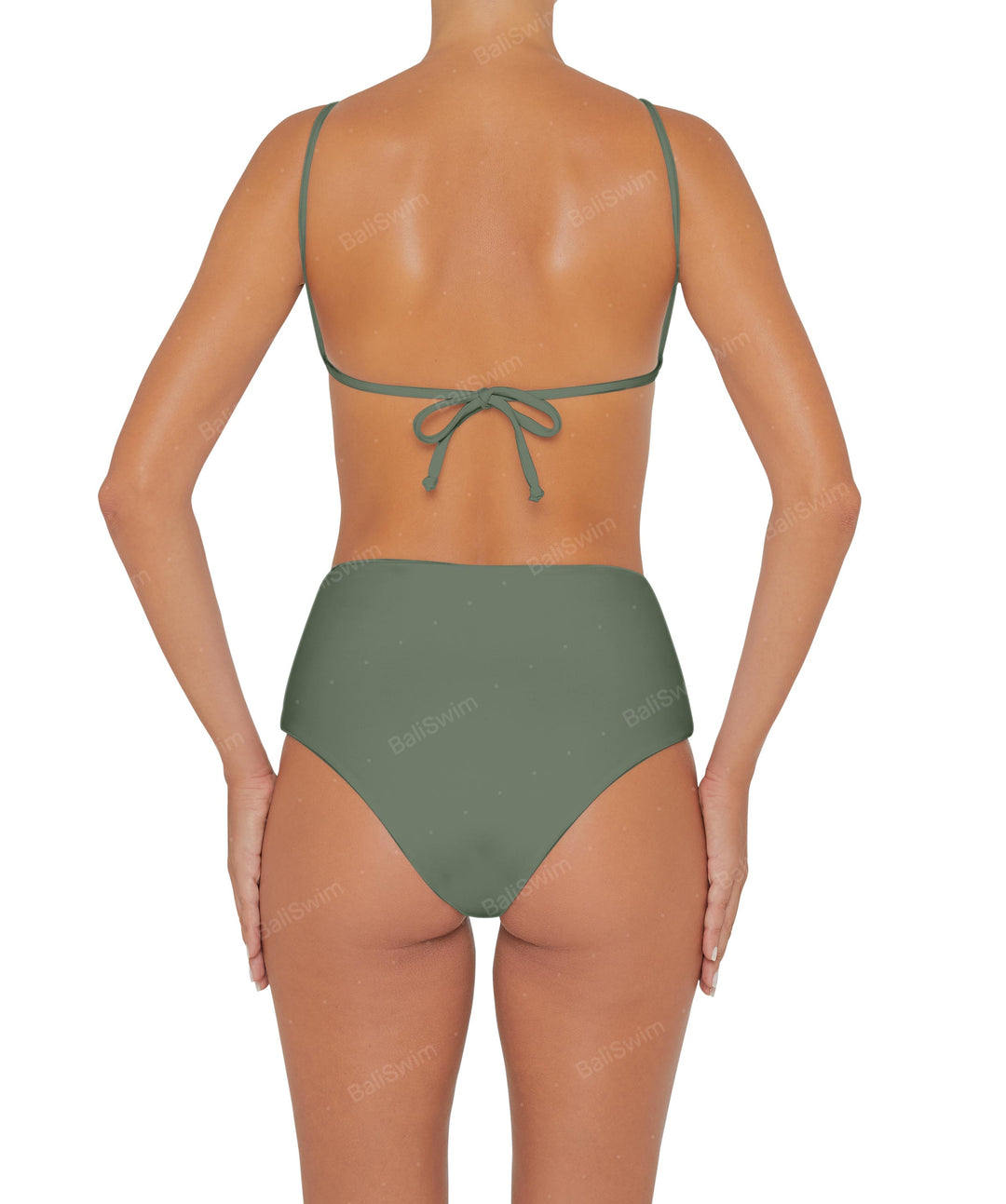 BSWS-S45 Peek a Boo Halter One Piece