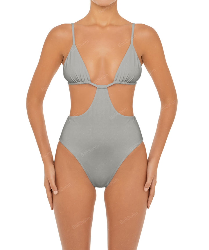 BSWS-S50 Cut Out Triangle Monokini