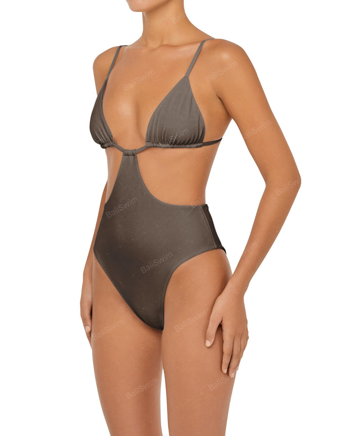BSWS-S50 Cut Out Triangle Monokini
