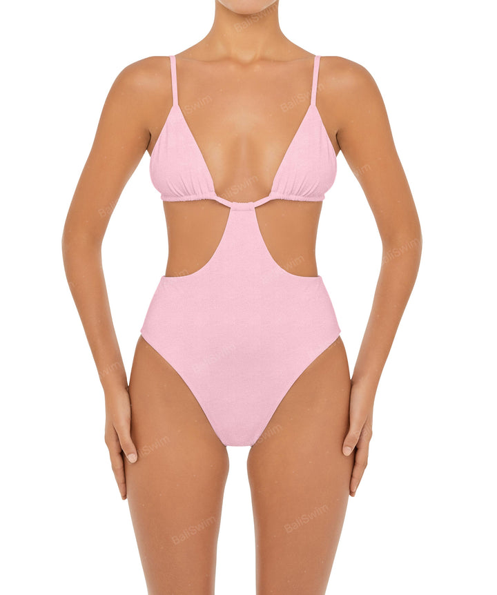 BSWS-S50 Cut Out Triangle Monokini