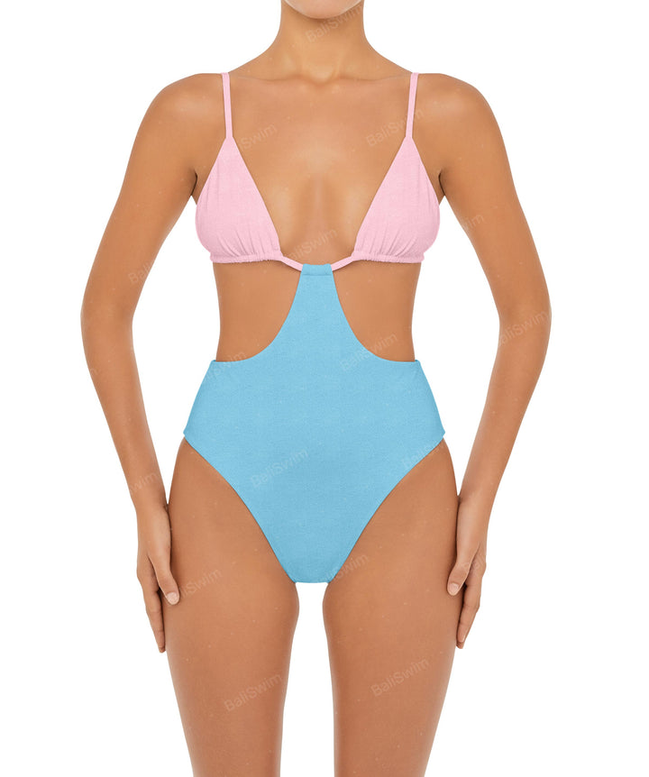 BSWS-S50 Cut Out Triangle Monokini