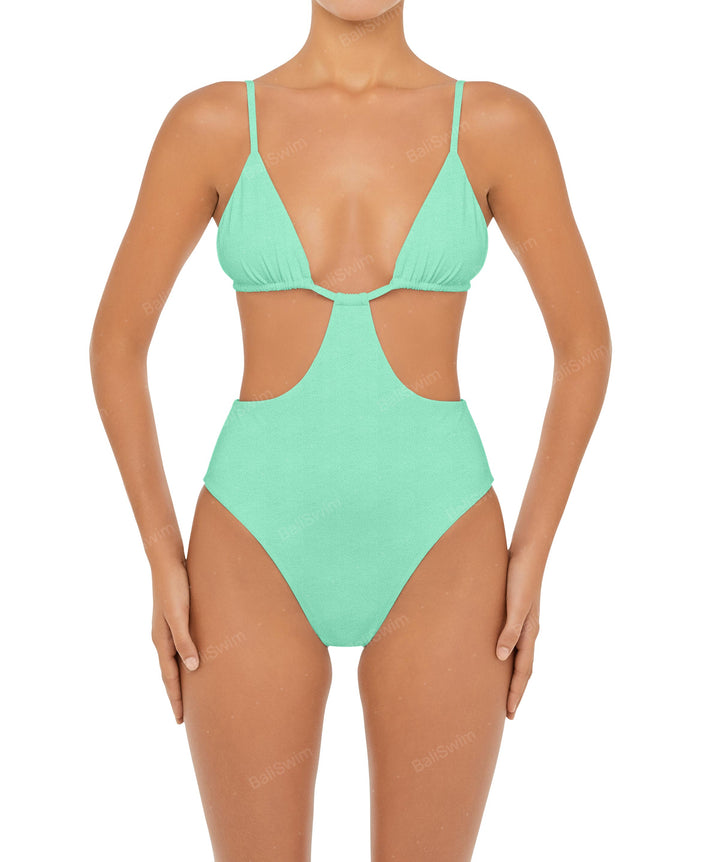 BSWS-S50 Cut Out Triangle Monokini