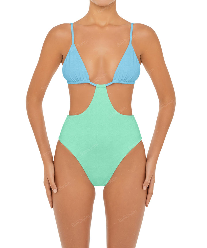 BSWS-S50 Cut Out Triangle Monokini