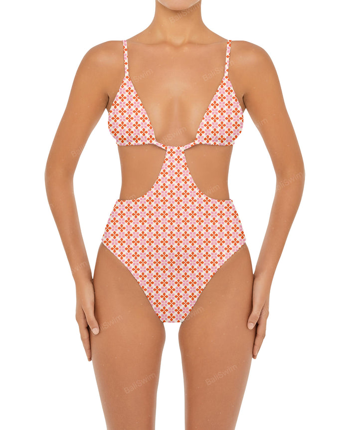 BSWS-S50 Cut Out Triangle Monokini