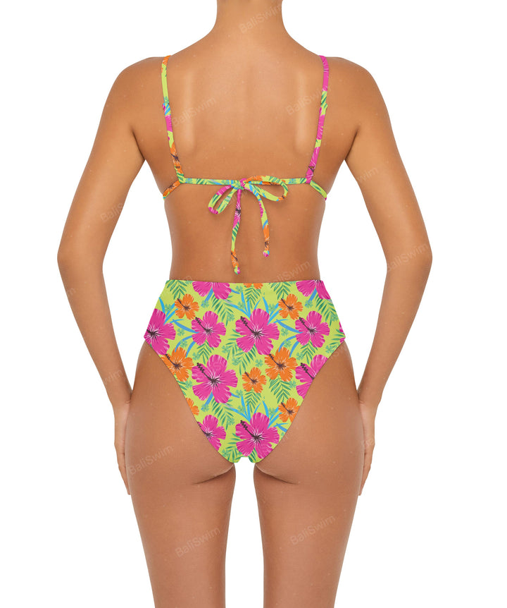 BSWS-S50 Cut Out Triangle Monokini