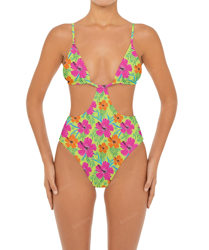 BSWS-S50 Cut Out Triangle Monokini