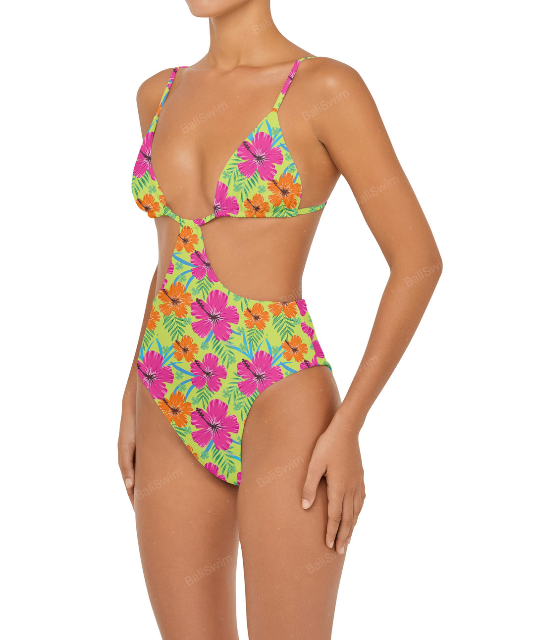 BSWS-S50 Cut Out Triangle Monokini
