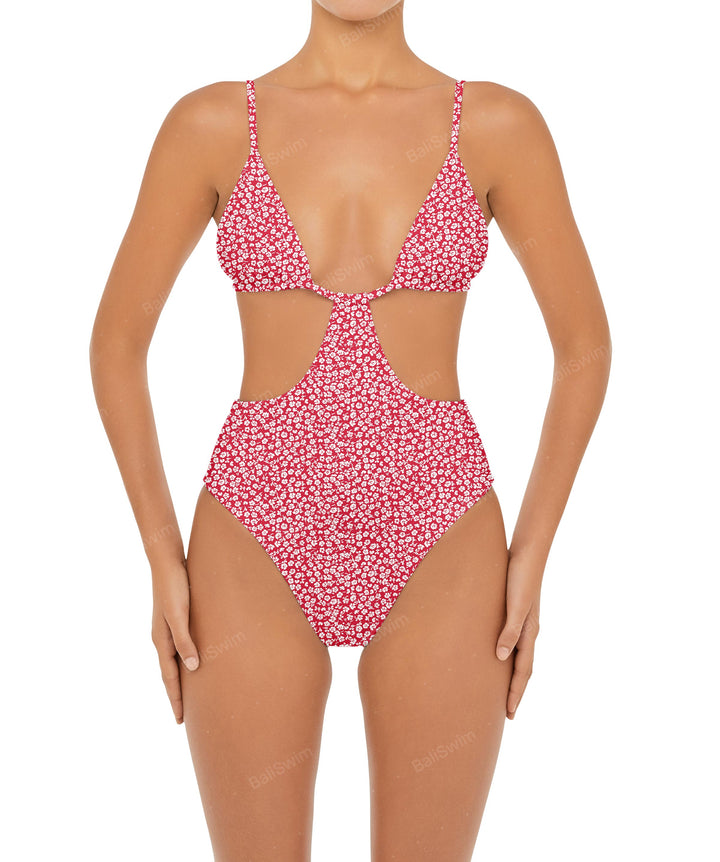 BSWS-S50 Cut Out Triangle Monokini
