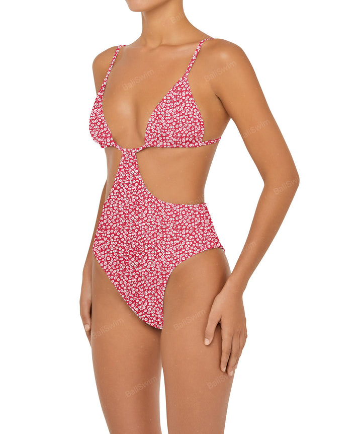 BSWS-S50 Cut Out Triangle Monokini