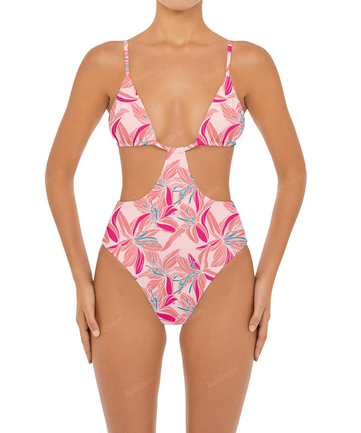 BSWS-S50 Cut Out Triangle Monokini