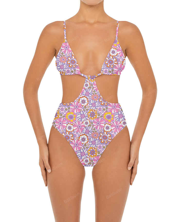 BSWS-S50 Cut Out Triangle Monokini