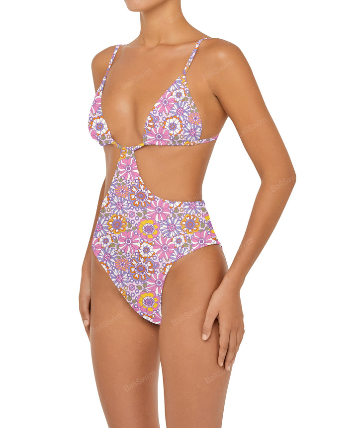 BSWS-S50 Cut Out Triangle Monokini