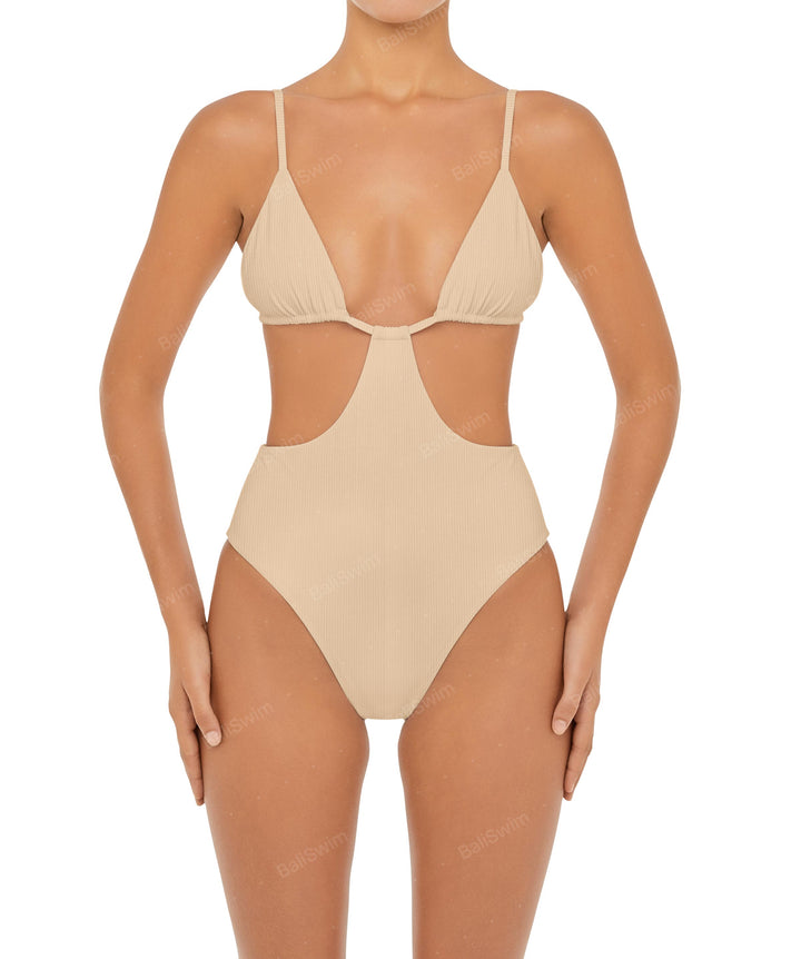 BSWS-S50 Cut Out Triangle Monokini