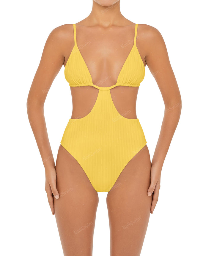 BSWS-S50 Cut Out Triangle Monokini