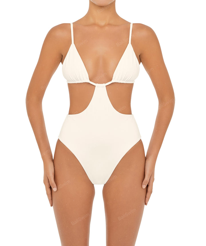 BSWS-S50 Cut Out Triangle Monokini