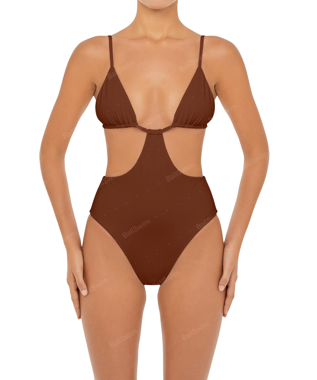 BSWS-S50 Cut Out Triangle Monokini
