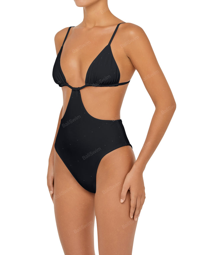 BSWS-S50 Cut Out Triangle Monokini