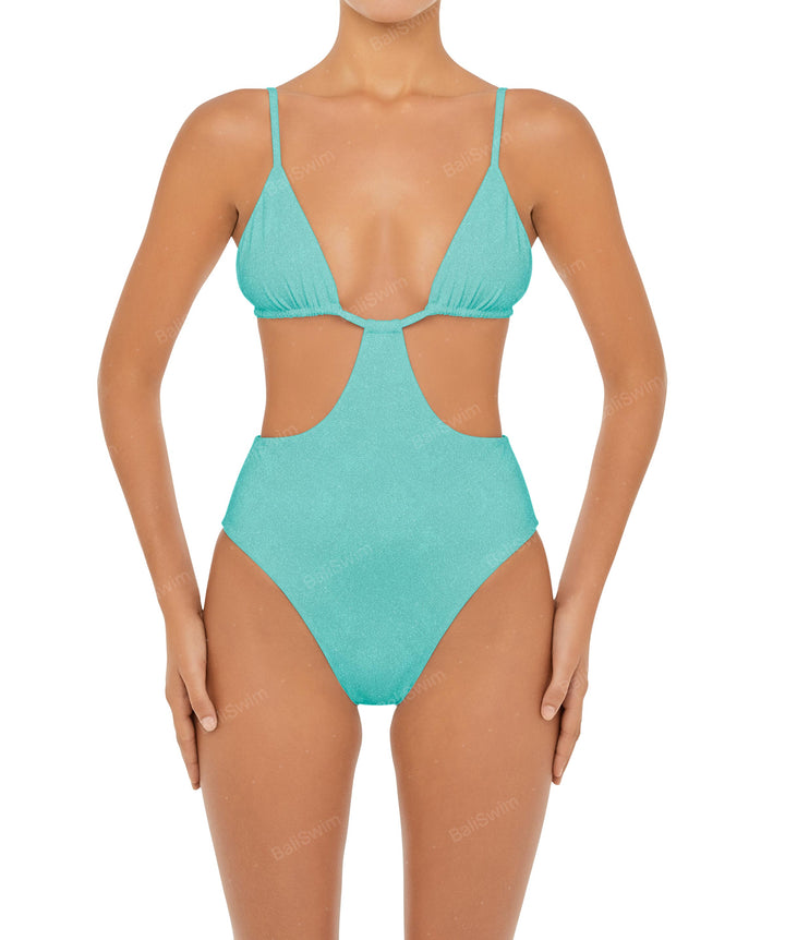 BSWS-S50 Cut Out Triangle Monokini