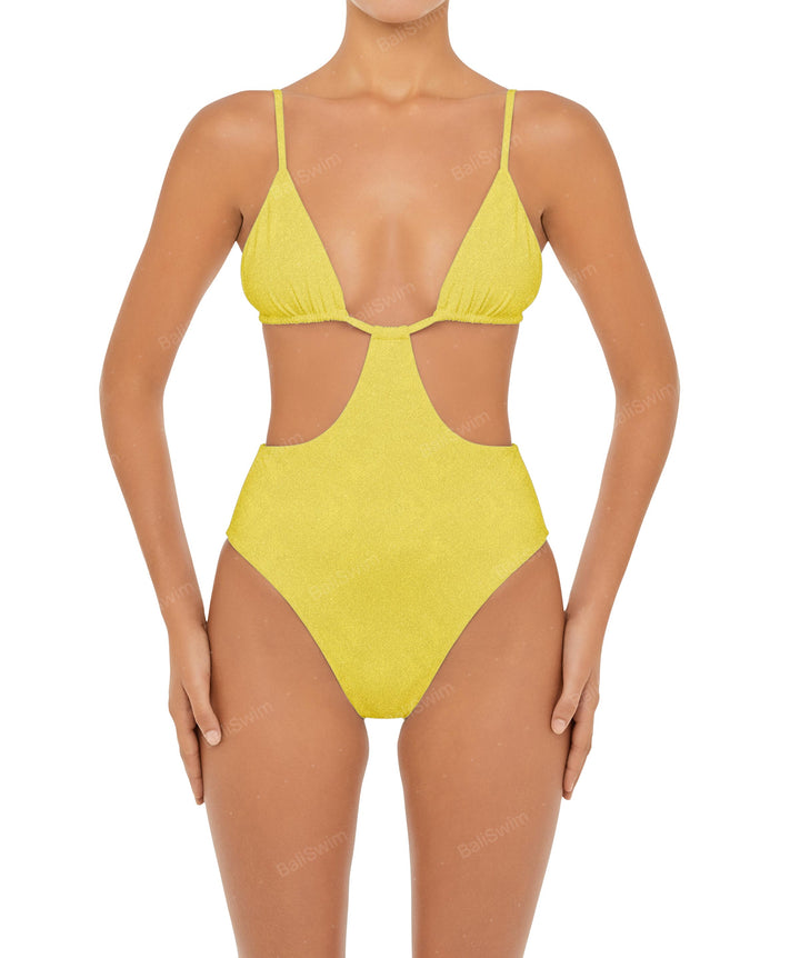 BSWS-S50 Cut Out Triangle Monokini