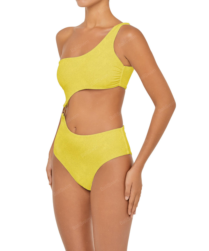 BSWS-S51 Assymetric Cut Out O-Ring Monokini