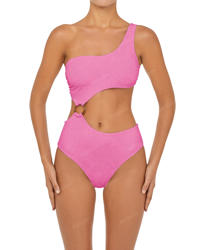 BSWS-S51 Assymetric Cut Out O-Ring Monokini