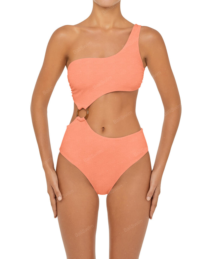 BSWS-S51 Assymetric Cut Out O-Ring Monokini