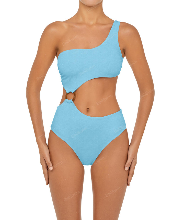 BSWS-S51 Assymetric Cut Out O-Ring Monokini
