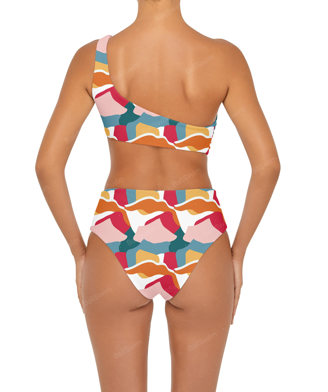 BSWS-S51 Assymetric Cut Out O-Ring Monokini