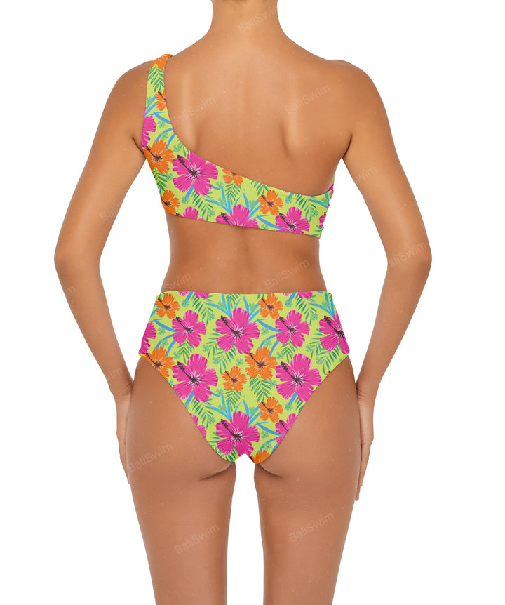 BSWS-S51 Assymetric Cut Out O-Ring Monokini