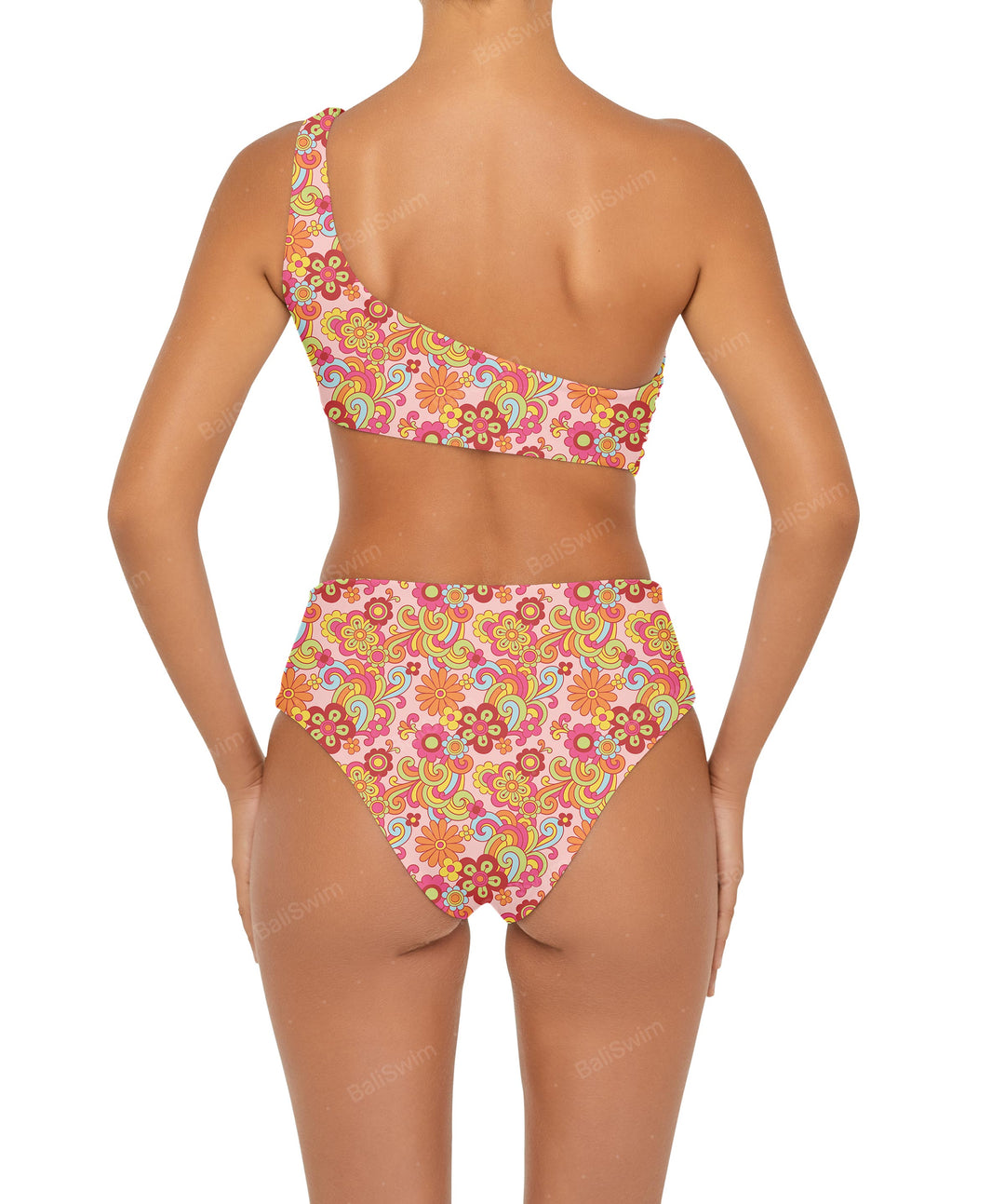 BSWS-S51 Assymetric Cut Out O-Ring Monokini