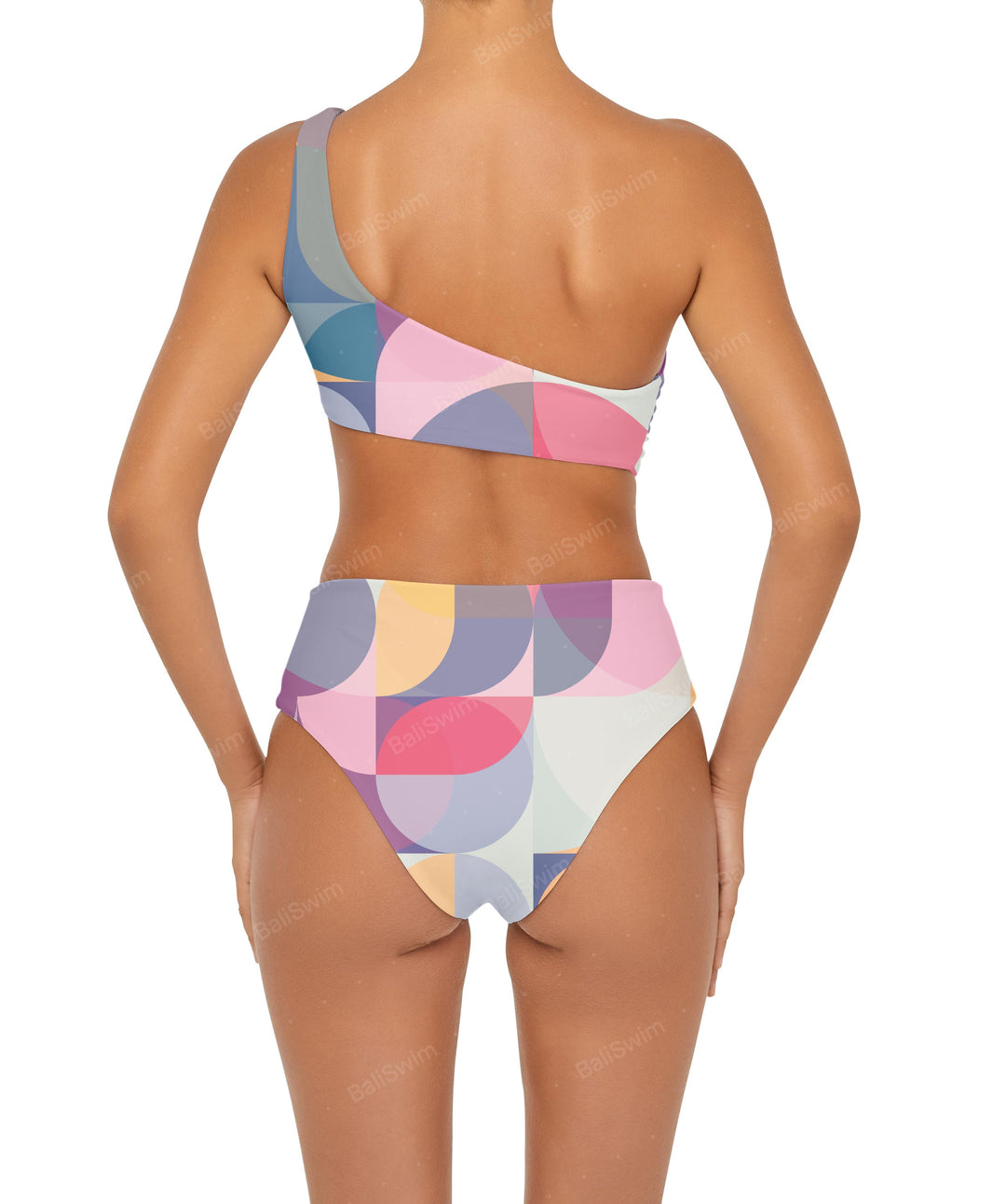 BSWS-S51 Assymetric Cut Out O-Ring Monokini