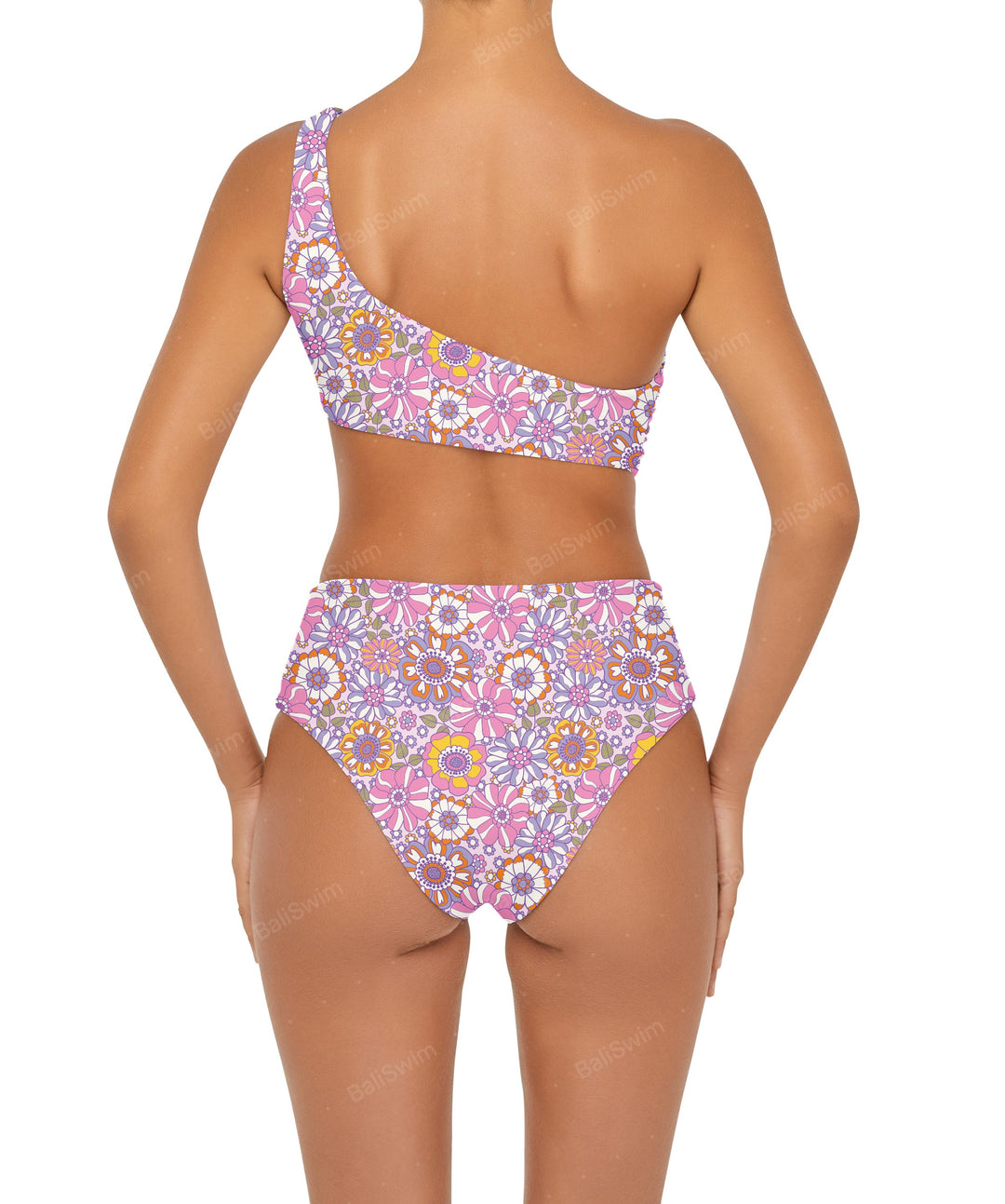 BSWS-S51 Assymetric Cut Out O-Ring Monokini